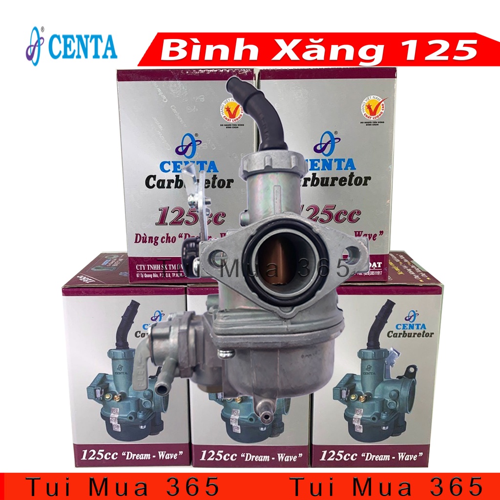 Bình Xăng Con ( Bộ Chế Hòa Khí ) Centa 125