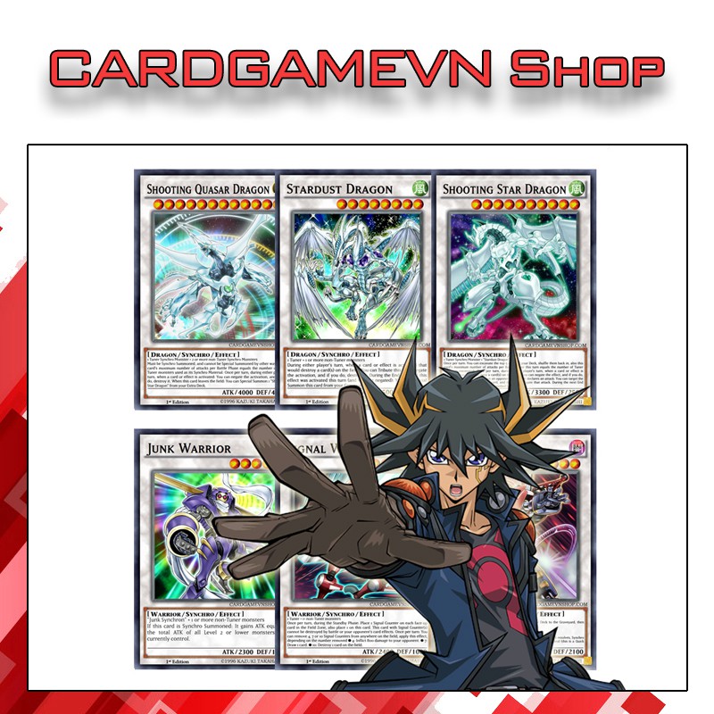 Bộ Bài Yugioh Yusei Fudo Synchro deck 54 lá