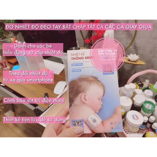 Nhiệt kế thông minh đeo tay Babycare