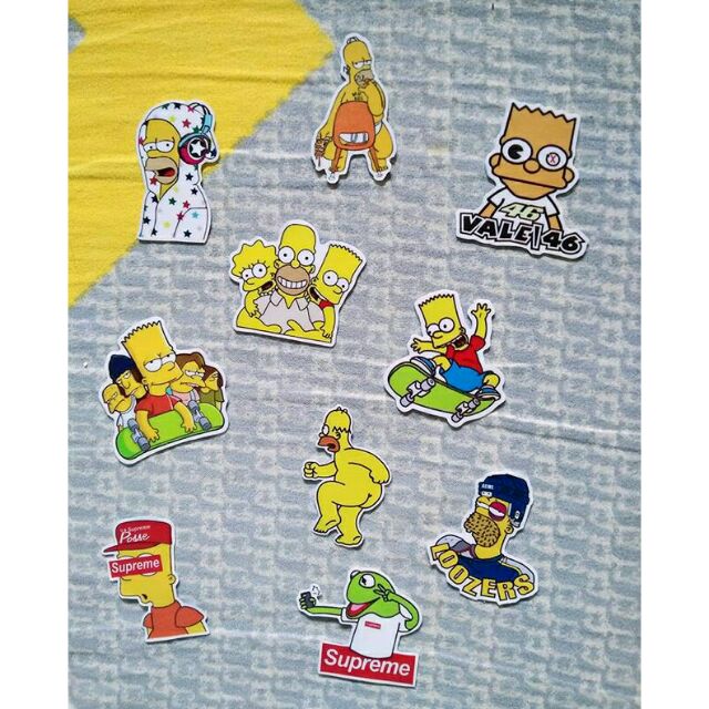 Sticker simpsons