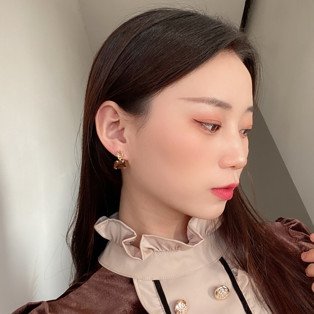 Bông Tai Thời Trang Kiểu Đinh Tán Nhiều Màu Cho Nữ S925