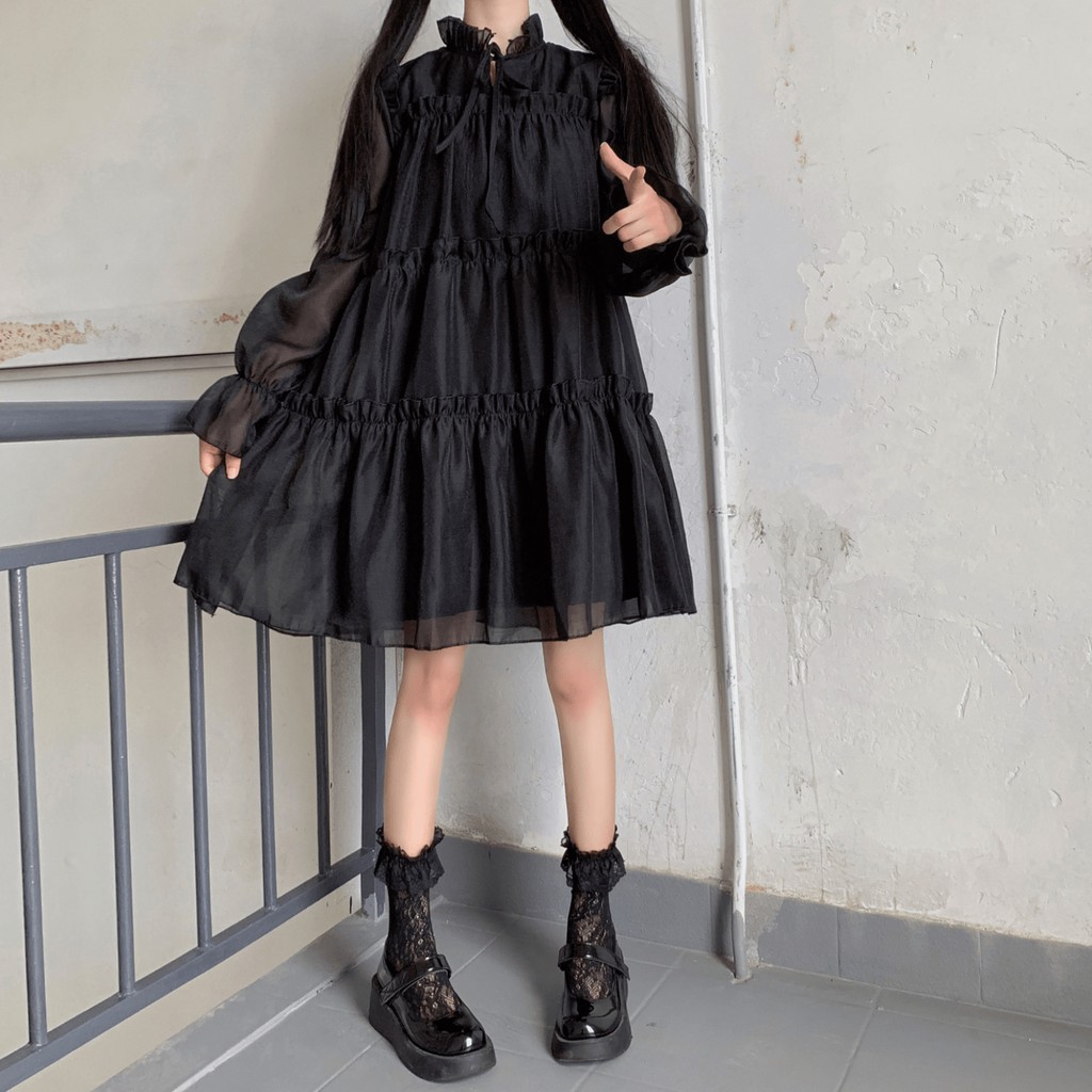 | ĐẦM LOLITA VÁY VOAN BÈO TẦNG BỒNG BỀNH - ĐẦM KỶ YẾU | BigBuy360 - bigbuy360.vn
