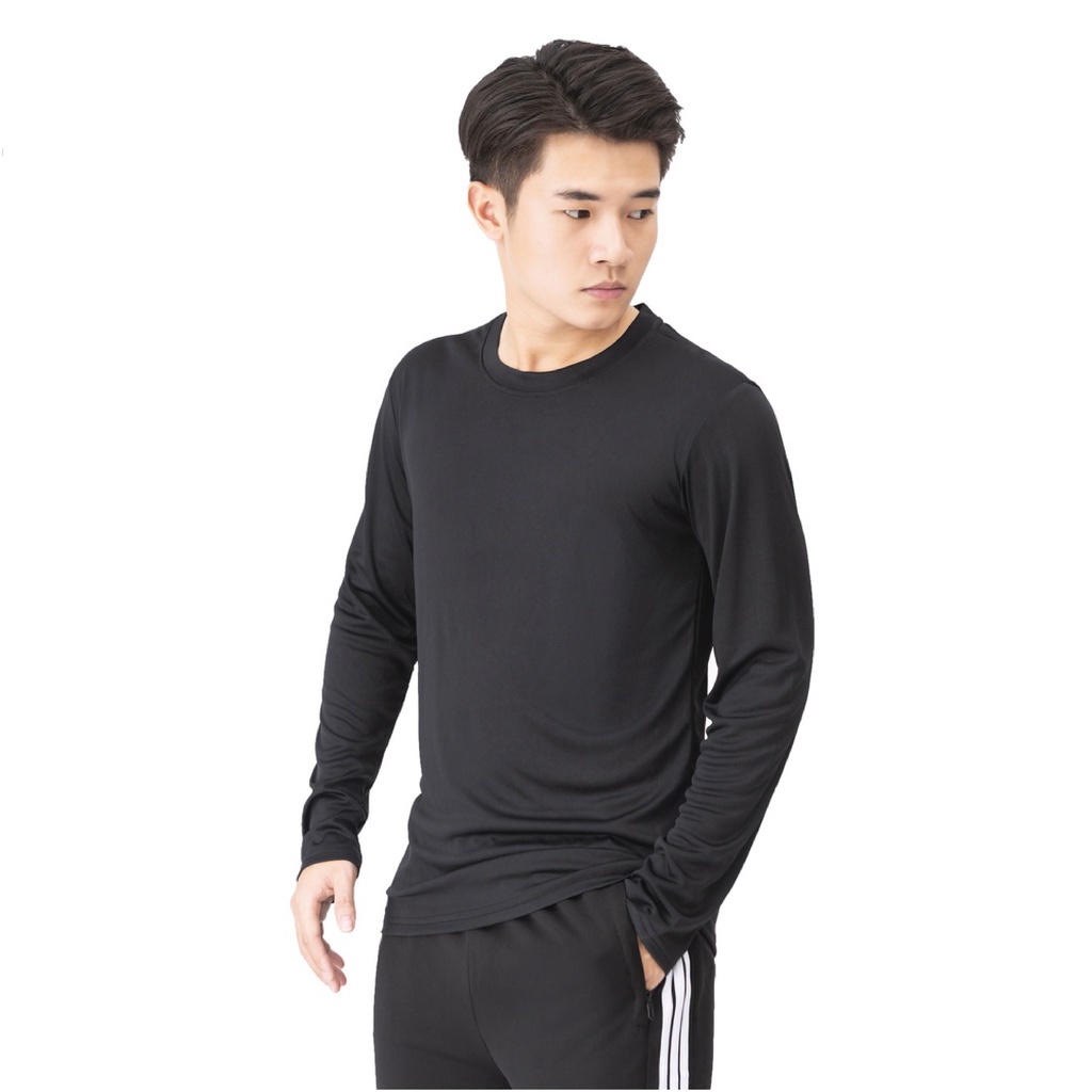 Áo thun nam tay dài, áo giữ nhiệt thể thao nam body co giãn, giữ ấm, màu sắc trẻ trung và năng động MANXURY