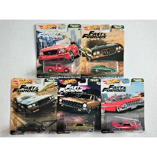 Xe Mô Hình Hot Wheels Fast & Furious Premium Series - Motor City Muscle - 2020 - GBW75_953G