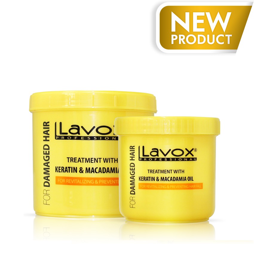 [Chính hãng] Hấp dầu LAVOX phục hồi tóc hư tổn 500ml/1000ml