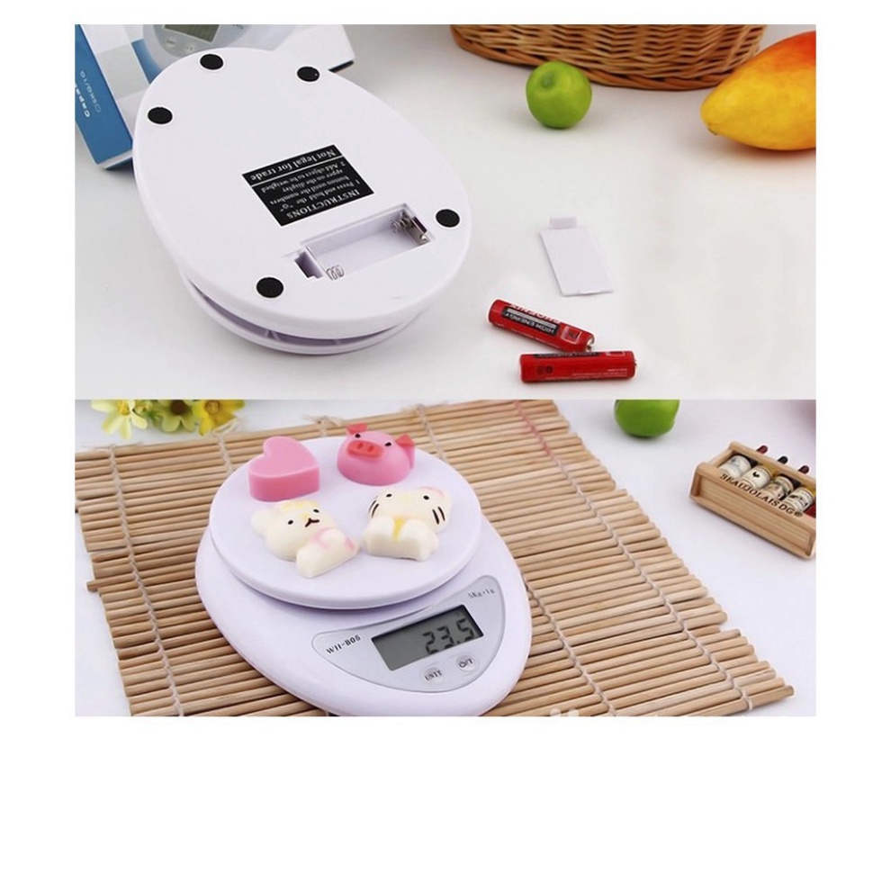 Cân tiểu ly điện tử nhà bếp mini cân định lượng thực phẩm từ 1 gam - 3kg, 5kg,10 kg , làm bánh, verygood