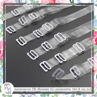 MEI STORE - DÂY ÁO NGỰC TRONG SUỐT (1 CẶP 2 DÂY)