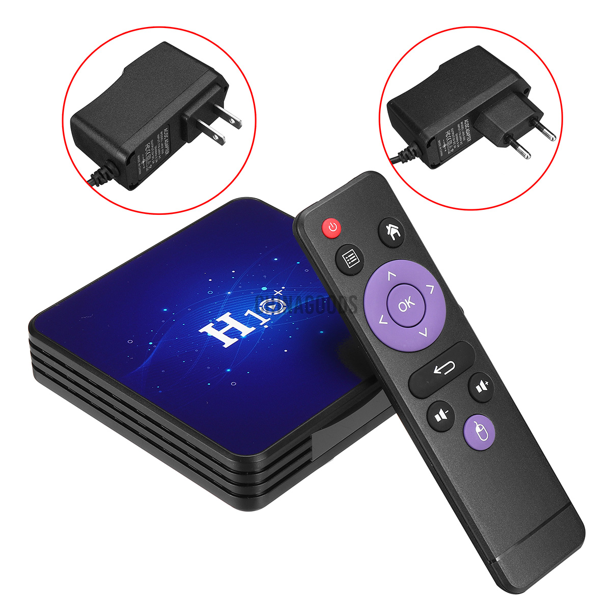 Tv Box Android 10.0 Lõi Tứ 64bit 1g 8gb Hd Media Player Wifi Hdmi