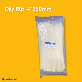 Dây rút nhựa 4*250mm