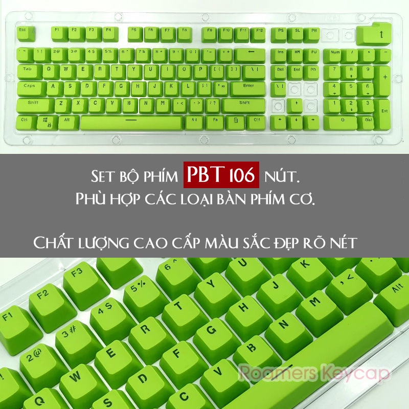 Phím Xuyên Led PBT màu sắc Siêu Đẹp (0059_PK)