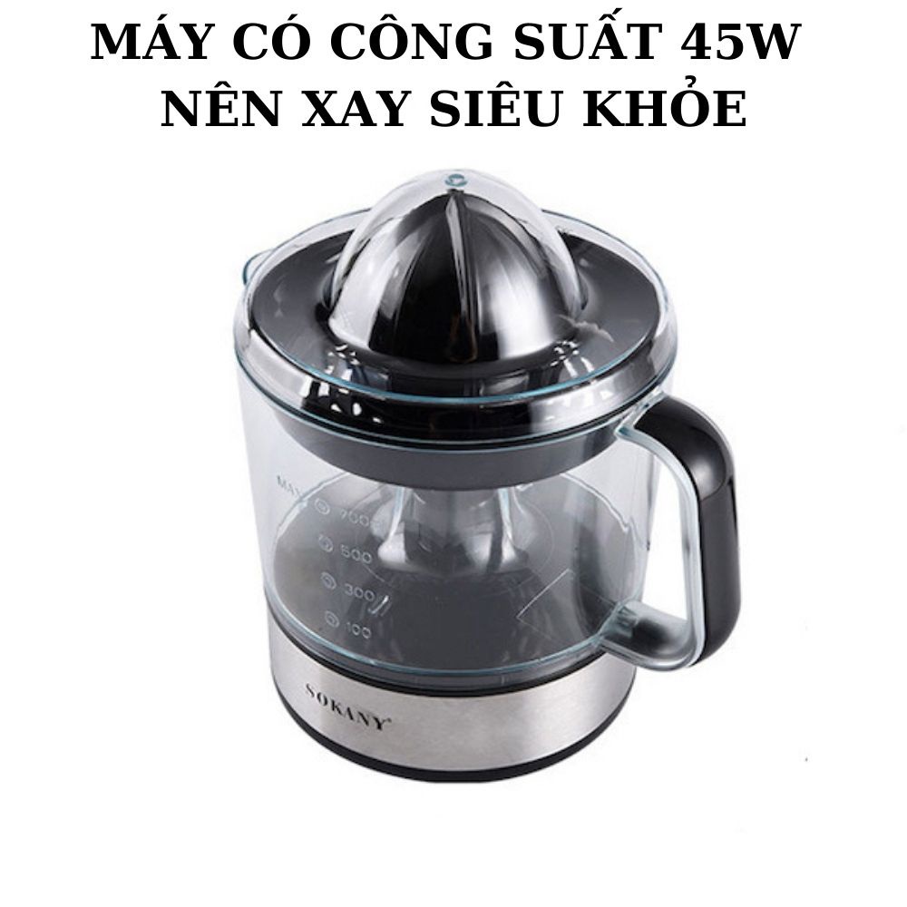 Máy Vắt Cam Tự Động Bằng Điện Sokany JE-623D Mẹ Gạo,máy vắt cam sokany chính hãng 2 chiều JE-623D