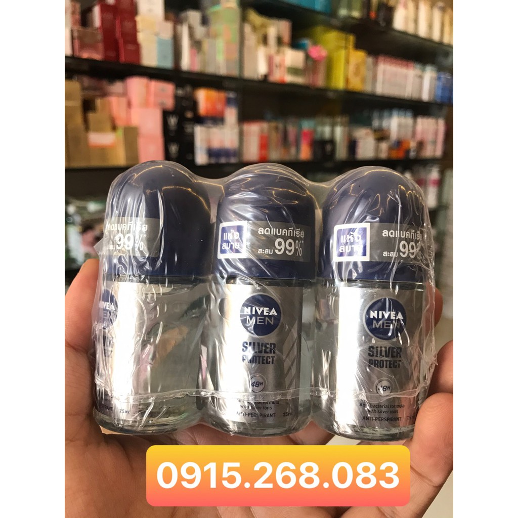 lăn nách nivea nam 25ml Thái Lan