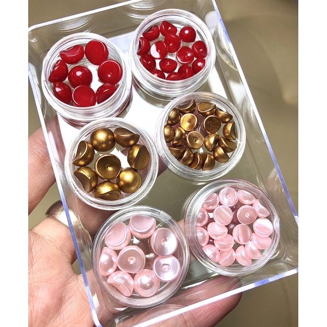 Sét mix 6 ô ngọc nail