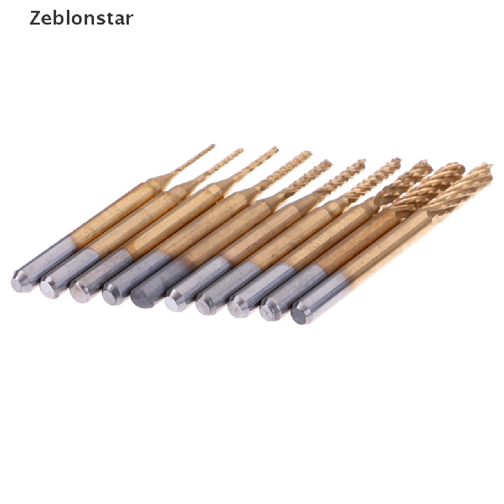 Set 10 Mũi Khoan PCB 1 / 8 '' 0.8-3.175mm Chuyên Dụng