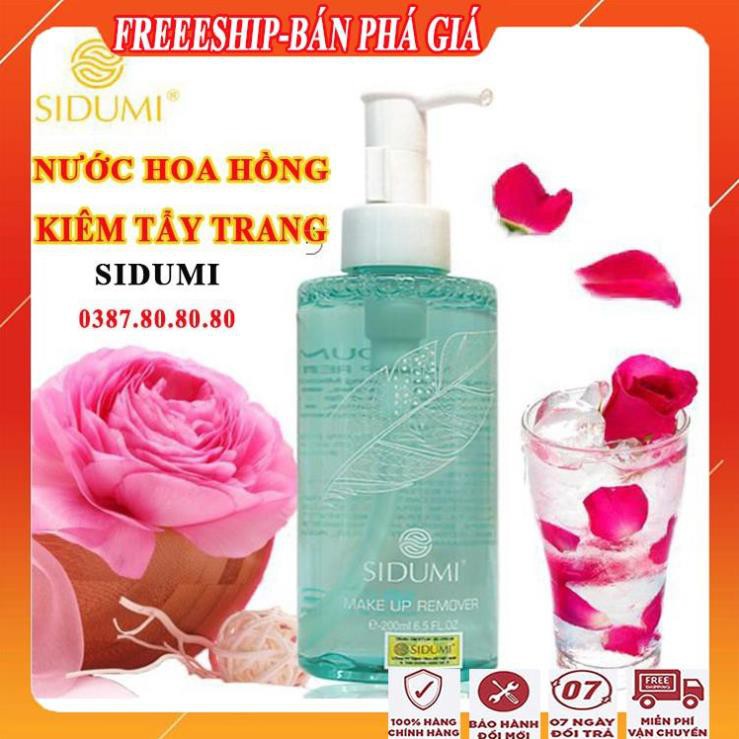 [ Freeship - SALE KHÔ MÁU ] Nước hoa hồng kiêm tẩy trang sidumi/ Nước hoa hồng cho da dầu mụn đa năng cao cấp