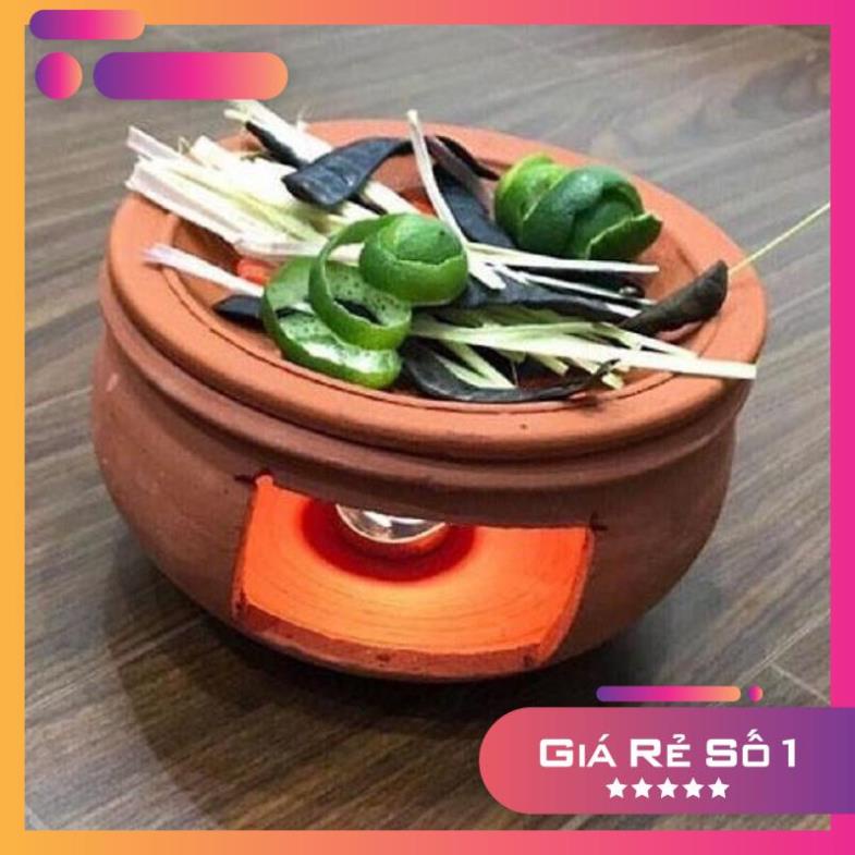 Bếp xông bồ kết chanh, xả