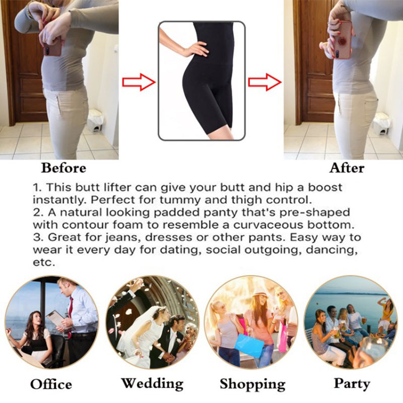 Quần Lót Lưng Cao Nịt Bụng Định Hình Eo
