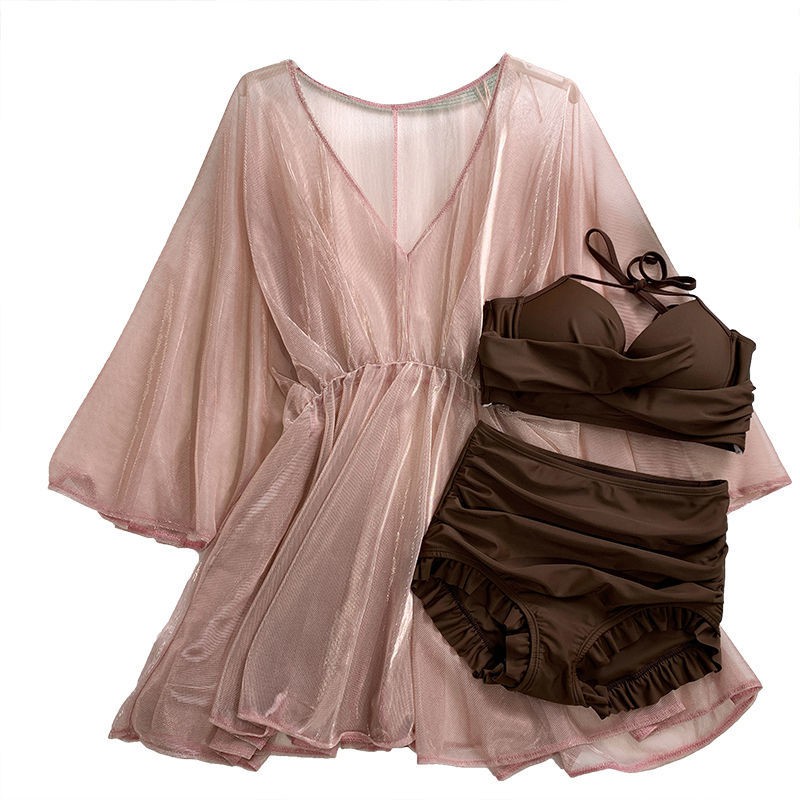 Set Đồ Bơi 3 mảnh Bikini đi biển đi bơi Phong Cách Hàn Quốc Quyến Rũ Dành Cho Nữ | BigBuy360 - bigbuy360.vn