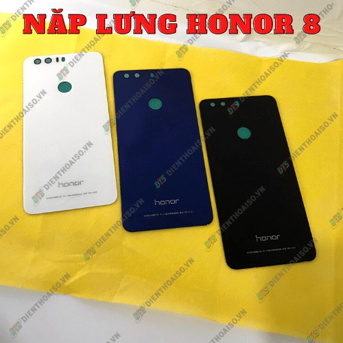 Nắp lưng Huawei honor 8 xanh ,trắng, đen