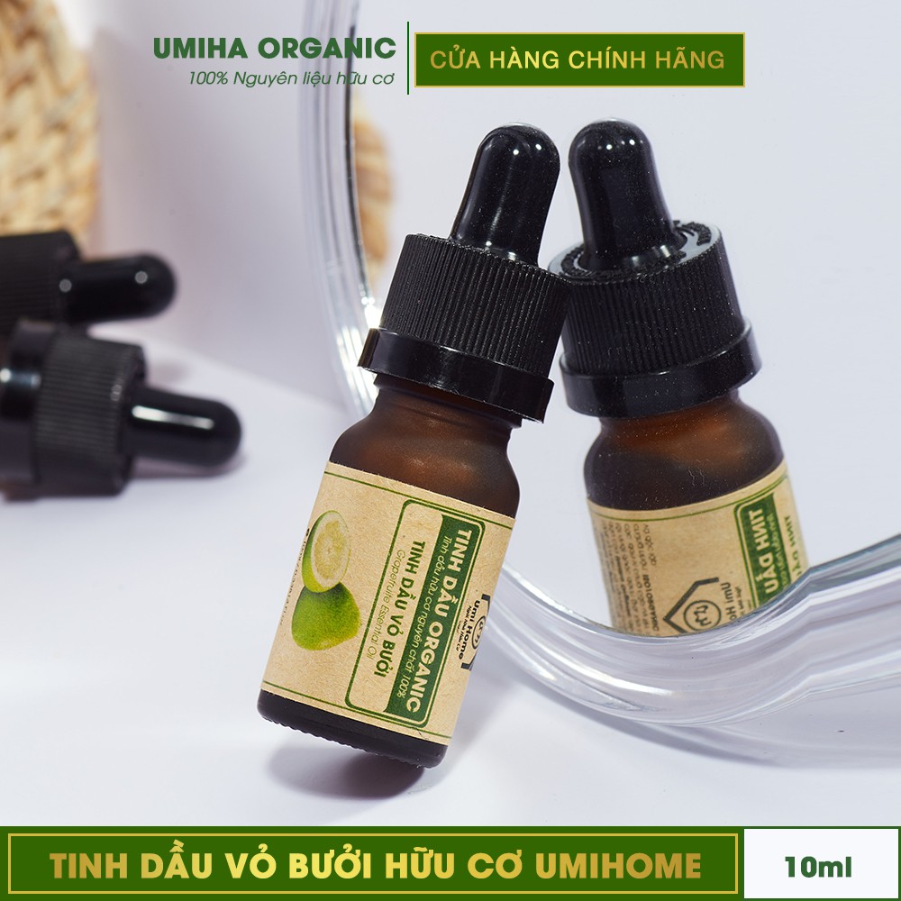 Tinh dầu Vỏ Bưởi hữu cơ UMIHA nguyên chất | Grapefruit Peel Essential Oil 100% Organic 10ml