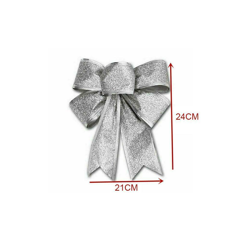 Nơ Trang Trí Cây Thông Giáng Sinh