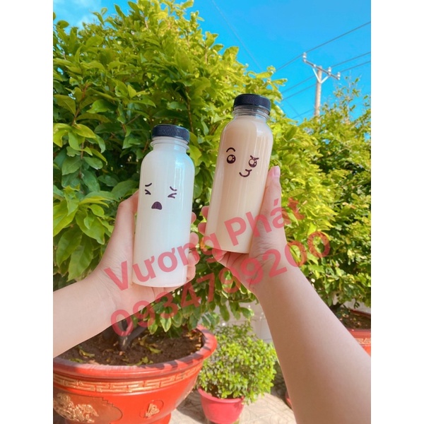 Combo 168 Tem dán chai nhựa, icon siêu hot chống nước