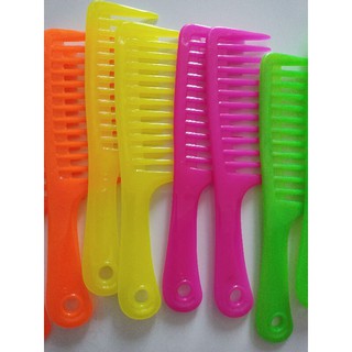 lược răng thưa chải tóc xoăn tóc rối