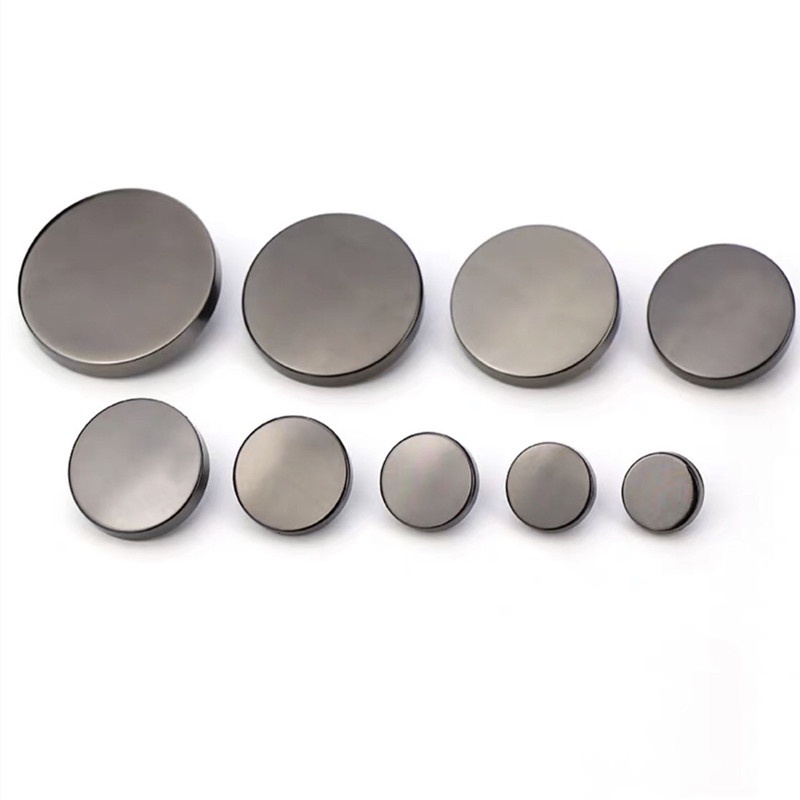 Bộ 10 Nút Áo Khoác Chống Gió Màu Vàng 20mm Kích Thước 10/15/20/25mm Chuyên Dụng Cho Thợ May Quần Áo