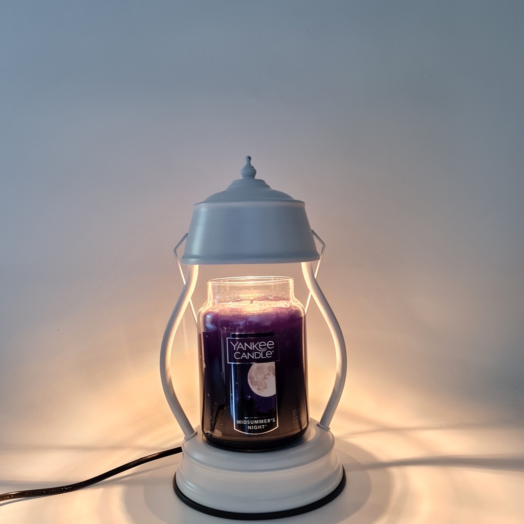 Đèn đốt nến thơm MACEHO Vintage -Dùng cho nến Yankee, Candle Cup, BBW - chỉnh được độ sáng