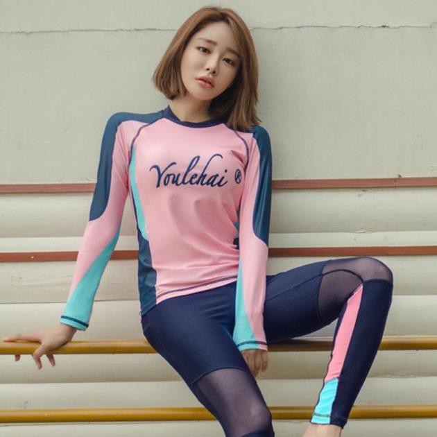 𝐂ự𝐜 𝐑ẻ XẢ 🚀 | Ảnh Thật | (Có sẵn) đồ bơi bikini quần dài áo dài tay phối quần áo hồng . 2020 Sale 1 Xinh Chuẩn . ! ' ' ˇ | BigBuy360 - bigbuy360.vn