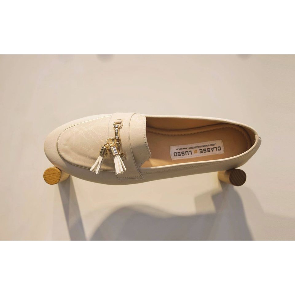GIÀY BÚP BÊ LOAFER IRIS TUA RUA NUDE CLAN03 | BigBuy360 - bigbuy360.vn