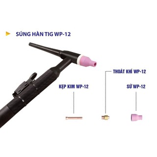 Tay mỏ hàn tig làm mát bằng nước WP18