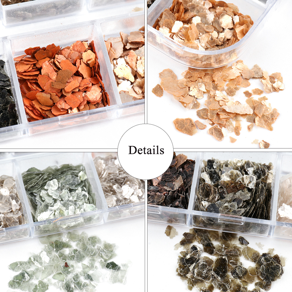 Móng Tay 3D OKDEALS|Phụ Kiện Trang Trí Móng Tay Hình Vỏ Sò Lấp Lánh Xinh Xắn