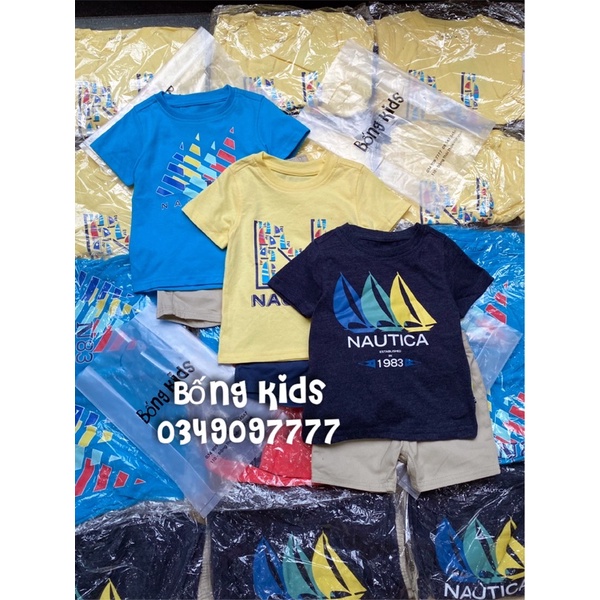 Bộ Hè Bé Trai Thuyền Buồm NTC