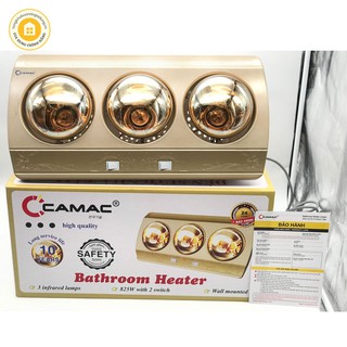 Đèn Sưởi Nhà Tắm CAMAC - Hàng Việt Nam, BH 24 Tháng Chính Hãng