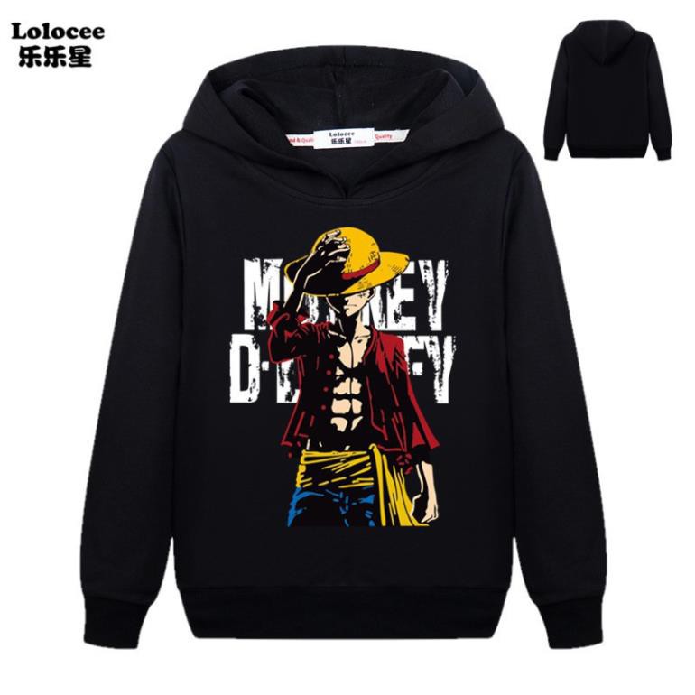 ONE PIECE Áo Hoodies  Thời Trang 3d danh cho nam áo cực chất, tặng kèm bịt mặt