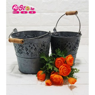 Xô thiếc vintage