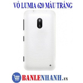 [HÀNG SIÊU CHẤT,GIÁ SẬP SÀN] NẮP LƯNG LUMIA 620 MÀU TRẮNG