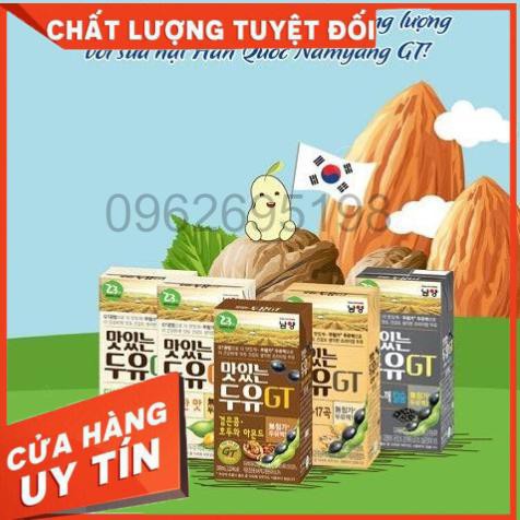 SỮA NƯỚC HẠT ÓC CHÓ&HẠNH NHÂN, MÈ ĐEN&ĐẬU ĐEN, ĐẬU VÀNG, NGŨ CỐC Hàn Quốc 190ml,195ml, 140ml