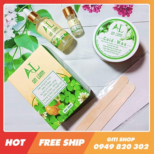 🔥 | FREE SHIP | Combo Thường Wax Triệt Lông – Mỡ Trăn An Lành