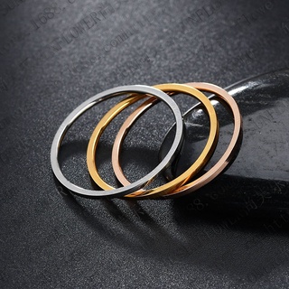 Nhẫn titan Dòng siêu mỏng 1mm