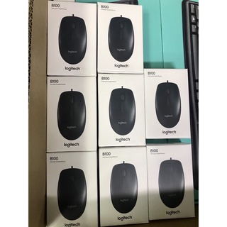 Chuột quang có dây logitech b100 mới 100%