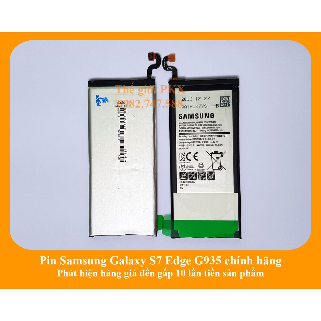 Pin Samsung Galaxy S7 Edge G935 | Samsung S7 G930 chính hãng