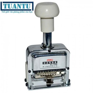 Máy đóng số tự động 8 số Deli 7508