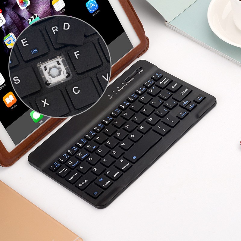 Bàn phím mini, bàn phím không dây kết nối bluetooth với điện thoại tivi và máy tính bảng