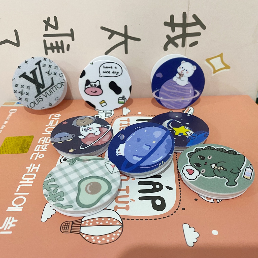 Giá Đỡ Chống Lưng - Popsocket đa năng cho điện thoại, tai nghe giao NGẪU NHIÊN