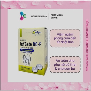 Viên ngậm IgY Gate hộp 60 viên