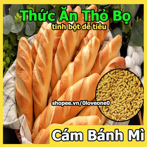1kg Cám Bánh Mì Tinh Bột Dễ Tiêu Thức Ăn Cao Cấp Cho Thỏ-Bọ Ú-Guinea Pig