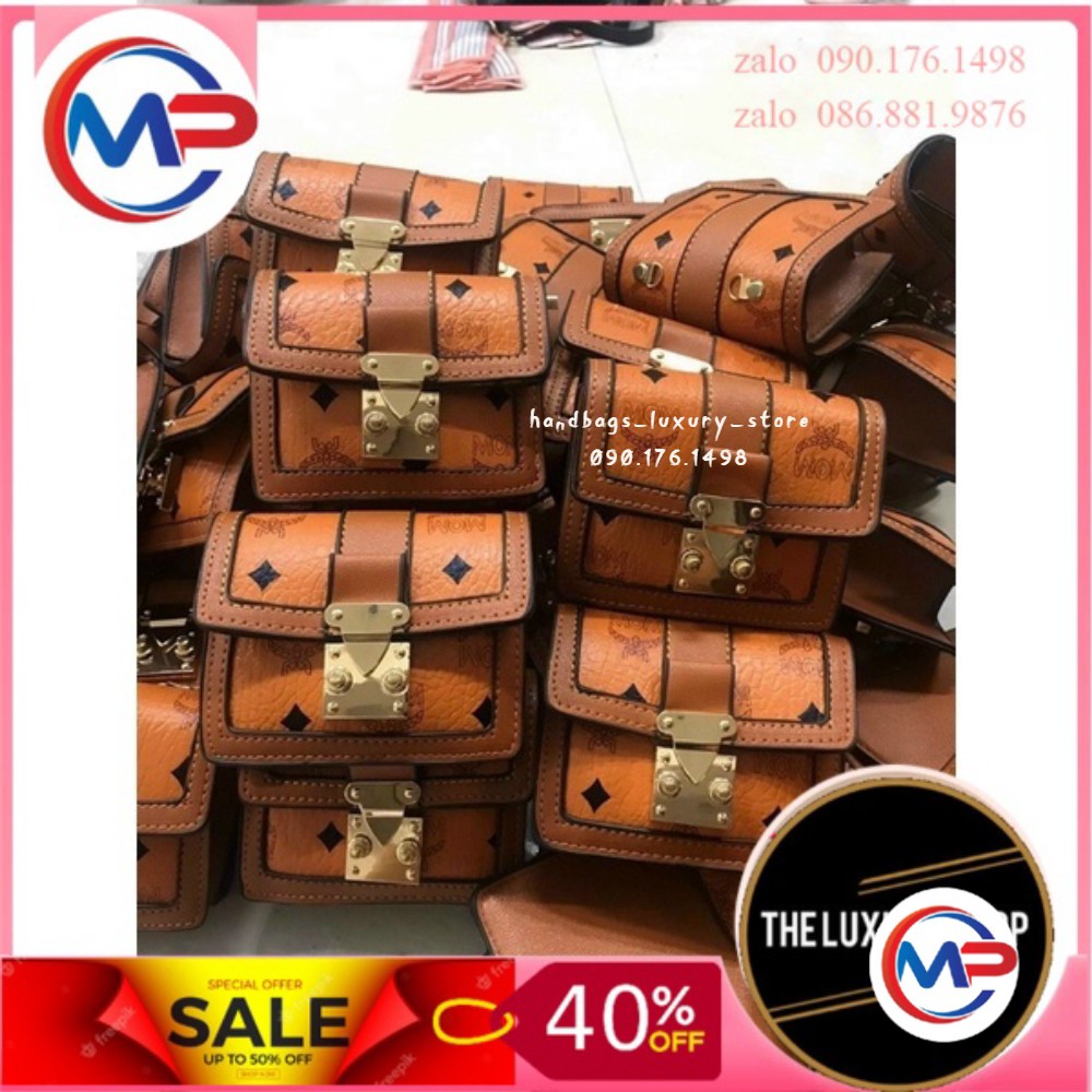 SALE túi xách nữ mini m.cm dây xích đeo chéo SHOP LUXURY