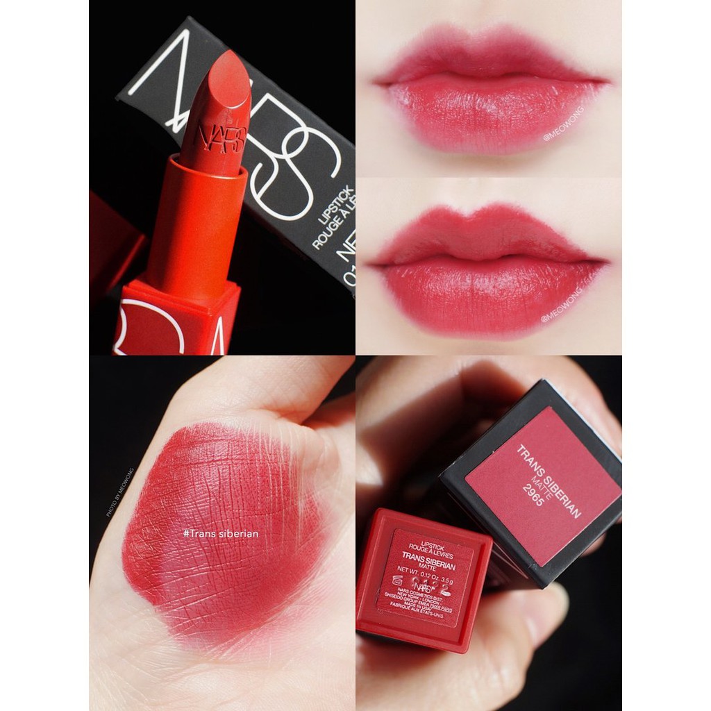 (New 2021) Son thỏi NARS LIPSTICK Rouge A Levres